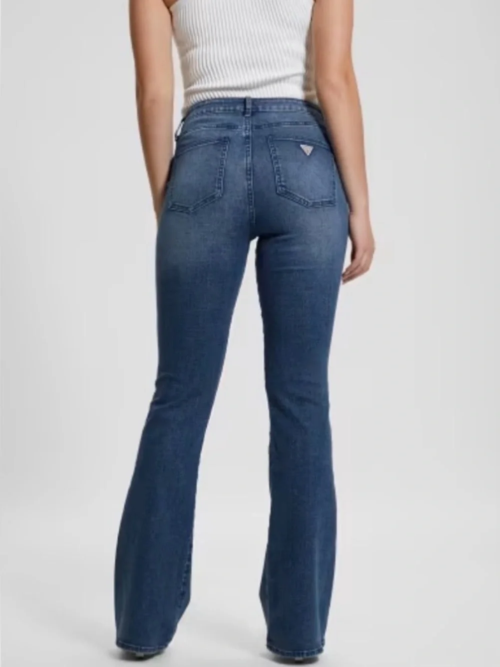 *LIKE NEW* Guess Eco Sexy Flare Jeans size 28 x 32 - Picture 1 of 8